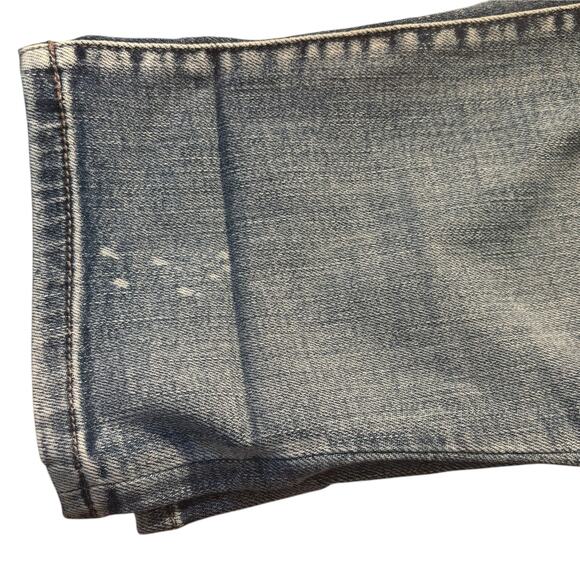 Judy Blue Boyfriend Fit Jeans 14W Mid Rise Distressed Paint Spatter Stretch NWT - Picture 13 of 15